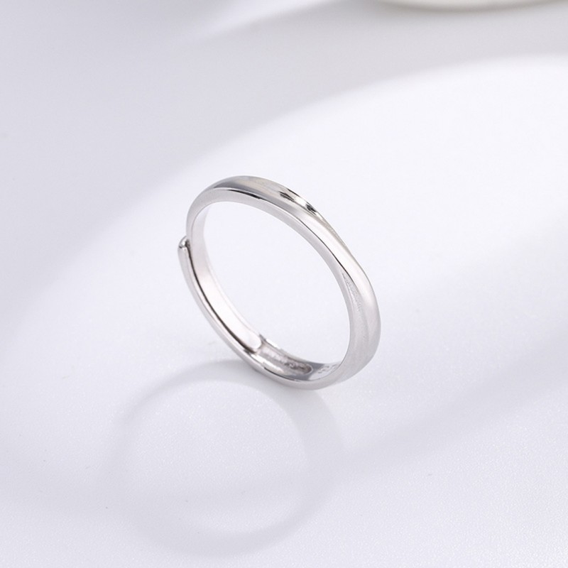 Love Intertwined Couple Rings Niche Design